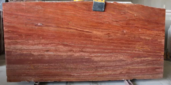 MRBL069 - Red Travertine - Image 2